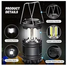 Led Camping Lantern, Costech Portable Cob Light Ultra Bright Collapsible Lamp. Fixed Price $21.99.