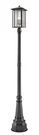 Z-lite 554PHXLR-564P Aspen 3 Light 107" Tall Outdoor Single Head Black. Fixed Price $822.80.