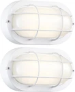 8.5'' Oval Outdoor Wall Lights, Dimmable Led Bulkhead Light, Sauna & Exterior. Fixed Price $75.08.
