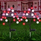 2 Pack Valentine's Day Solar Lights - Heart Decor Red Pink White Outdoor. Fixed Price $54.58.