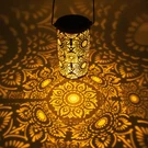 Solar Outdoor Hanging Lights,sunflower Metal Decor Lanterns-wat. Fixed Price $43.79.