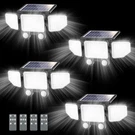 Onforu Solar Lights Outdoor, 3000LM Motion Sensor Security Flood With Rem. Fixed Price $94.92.