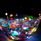 New Multicolored Meco Waterproof Aa Battery Powered String Light Kit 10M / 33FT. Fixed Price $14.99.