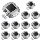 Volisun Solar Deck Driveway Dock Lights, 12-PACK Led IP67 Waterproof Outd. Fixed Price $149.01.