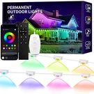Permanent Outdoor Lights IP67 Waterproof Smart Rgb Led Eaves 71. Fixed Price $52.95.