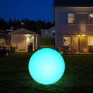 Infray Led Ball Light, Solar Rechargeable Globe 12-INCH, White. Fixed Price $85.35.