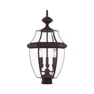 Livex Lighting 2354-07 Monterey Outdoor Bronze Finish Solid Brass Pos.... Fixed Price $387.58.