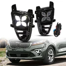 Led Fog Lights Drl Daytime Running Driving Lamps For Kia Sorento 2019-2020 Lh+rh. Fixed Price $103.95.