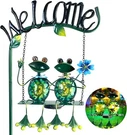 Hongland Outdoor Garden Solar Lights,frog Swing Decor,frog S22. Fixed Price $49.99.