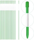 Anley 20 Pack 48" Reflective Driveway Markers, Snow Stakes Safety Green. Fixed Price $27.95.