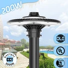 200W Led Circular Area Pole Commercial Garden Parking Lot Post Top Lights. Fixed Price $170.16.