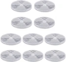 Tallew 10 Pack Front Round Reflector For Driveway Fence Gate Posts Trailers Safe. Fixed Price $20.11.