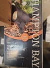 Hampton Bay Low Voltage 50-WATT Black Outdoor Landscape Flood Light T3 Halogen. Fixed Price $28.99.