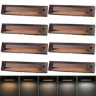 Energetic 5CCT Led Step Lights Low Voltage, 8 Inch Deck Outdoor For Dr.... Fixed Price $123.77.