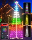 Avatar Controls 8FT Smart Outdoor Christmas Content Led Light Show - White. Fixed Price $78.67.