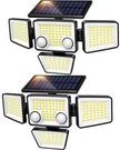 Lywalt Solar Outdoor - 3000LM 188 Led Motion Sensor Lights, 4 .... Fixed Price $39.01.
