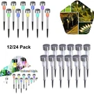 Color Changing Solar Lights Outdoor Auto On/off For Garden Pathway Yard Patio. Fixed Price $36.92.