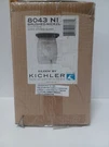 Kichler 8043NI Brushed Nickel Indoor Lighting 100W White Etched Glass. Fixed Price $26.99.