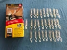 Pre-owned 28 Count All Application Christmas / Holiday Light Clips. Fixed Price $5.00.
