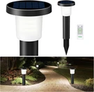Bright Solar Garden Lights With Remote Control - 2 Pack Waterproof Outdoor Decor. Fixed Price $99.99.