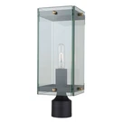 Artcraft Lighting AC8133 Bradgate 20" Tall Post - Matte Black / Harvest. Fixed Price $266.00.