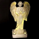 1-PK Beautiful Praying Solar Angels With 2 Yellow Led Lights. Fixed Price $35.99.
