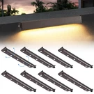 Kwinmyso 8-PACKS 5W Led Hardscape 12INCH-8PACK, 2700K Warm White. Fixed Price $161.75.