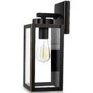 Beslowe Outdoor Wall Light Fixtures - Black Gold. Fixed Price $42.76.