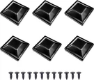 4X4 Caps For 5/8"X3 Wood Fence Post, Black Plastic Decking Top. Fixed Price $18.99.
