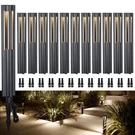 Leonlite 12-PACK Low Voltage Path Lights, 3W Led Landscape Warm White (3000K). Fixed Price $260.47.