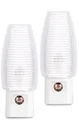 2PCS Sensor Wall Plug In Night Lights Warm White Nite Dusk To Dawn. Fixed Price $8.99.
