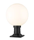Z-lite 597PHB-533PM Laurent 18" Tall Marine Grade Pier Mount Post Black. Fixed Price $243.10.