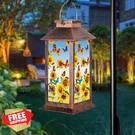 Fussion Sunflower Solar Lanterns Garden Decor. Fixed Price $42.99.