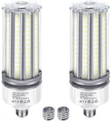 150W Led Corn Light Bulbs Pack, AC110-277V, E26/E39 Base, 21450LM, Cob. Fixed Price $131.99.