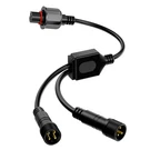 4 Pin Y-splitter Extension Cable For Govee Outdoor Flood Lights H7057 H7058. Fixed Price $23.59.