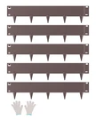Vevor Steel Landscape Edging Packs 39 X 5IN Rust-resistant Border Brown. Fixed Price $43.90.
