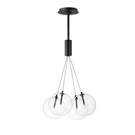 ET2 Lighting Global 10 Led Pendant, Black/clear E25079-18BK. Fixed Price $763.30.