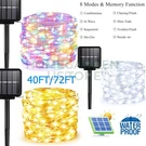 Solar String Led Lights Waterproof Copper Wire Fairy Outdoor Garden Party. Fixed Price $9.89.