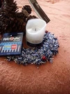 Mainstays Flameless Led Pillar Candle White Wax Holiday Battery Aaa Powered. Fixed Price $29.02.