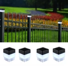 Terbbu Solar Led Fence Post Cap Light 2X2 Inch (5X5CM) - For Wrought Iron, Al.... Fixed Price $37.13.