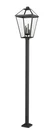 Z-lite 579PHXLXS-536P Talbot 4 Light 128" Tall Outdoor Single Black. Fixed Price $1394.00.