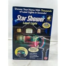 Star Shower Laser Light Outdoor Holiday Projector Weather Resistant. Fixed Price $33.11.