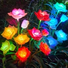 Rechoo Solar Garden Lights Outdoor Decorative, 3-PACK, Multicolor. Fixed Price $32.39.