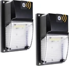 Hibay 2-PACK 18W Dusk To Dawn Led Wall Lights, 5000K 1980LM Eqv. 60-100W Hp. Fixed Price $75.02.