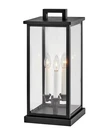 Black Led Outdoor Pier Mount From The Weymouth Collection. Fixed Price $499.00.