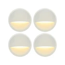 Gkoled Low Voltage Deck Light, Landscape Step Stair 2700K-4 Pack, White. Fixed Price $67.99.