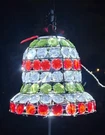 Home & Garden Accents Christmas Bell Chandelier With 24 Led Lights. Fixed Price $39.99.