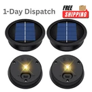 4 Pack Daknswte Solar Light Replacement Top Panels For Outdoor Led Lanterns. Fixed Price $19.83.