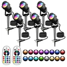 Christmas Outdoor SPOTLIGHTS,12W Rgbw Landscape With Colors Changin.... Fixed Price $100.68.