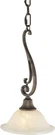Murray Feiss Seville Mini Pendant Light Peruvian Bronze, Alabaster Glass. Fixed Price $117.99.